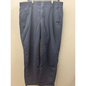 Under Armour Performance Golf Pants Mens 40/30 Navy Blue Stretch Tech Preppy